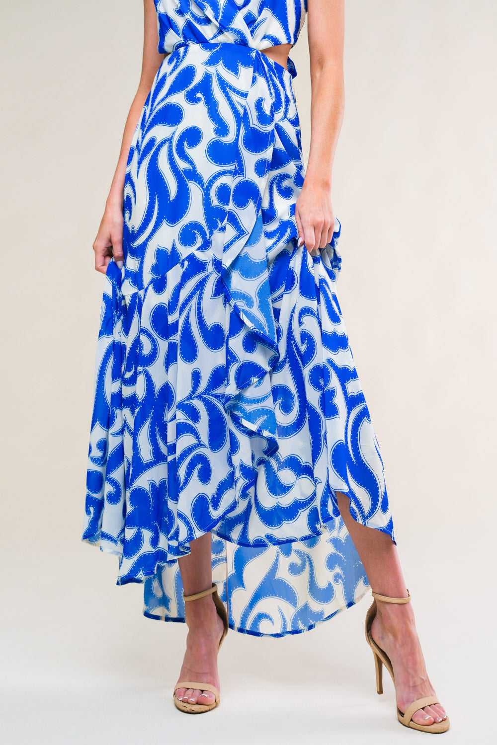 GETAWAY ICON WOVEN MIDI DRESS Flying Tomato